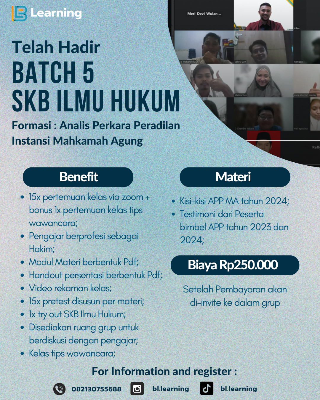 Bimbel Persiapan Tes CPNS – SKB Formasi Analis Perkara Peradilan Mahkamah Agung Batch 5